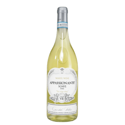 Vinho Branco Italiano Appassionante Soave DOC 750ml – Frescor e Elegância da Itália