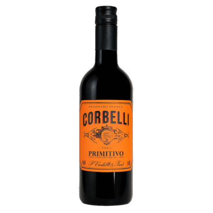 Corbelli Primitivo – Vinho Tinto Italiano 750ml – A Força do Sudoeste da Itália