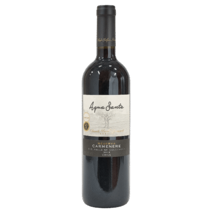 Agua Santa Reserva Carménère 2019 – A Elegância do Vale de Colchagua em Cada Gole