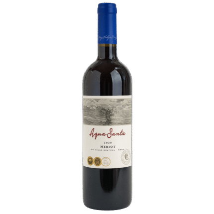 Agua Santa Merlot 2020 – A Elegância Chilena em Cada Gole